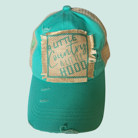 Ponytail Hat-A Little Country A Little Hood